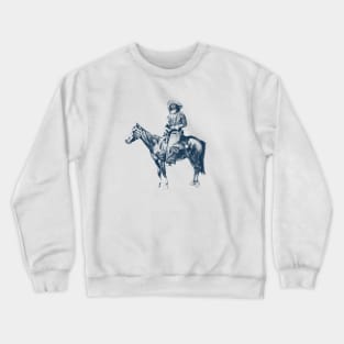 Rider on Horseback Crewneck Sweatshirt